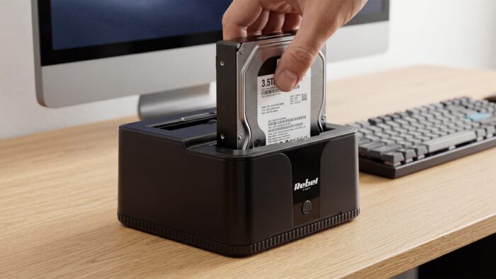 Док-станція Rebel KOM1041 USB 3.0 для жорстких дисків/SSD - Зображення 8