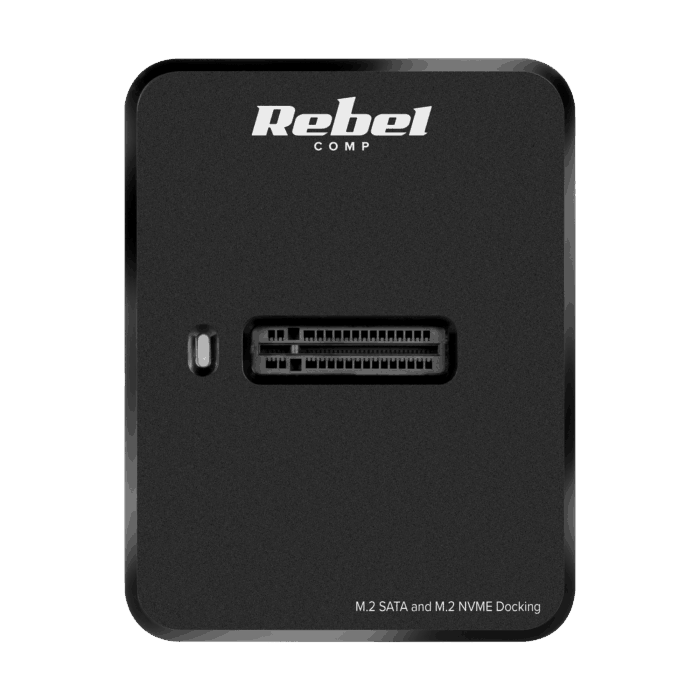 Док-станція Rebel KOM1042 Aluminum NVME M2 для накопичувачів (Mkey+ B+Mkey) USB Type-C - Зображення 3