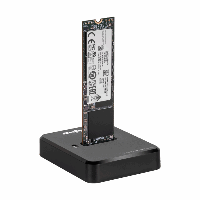 Док-станція Rebel KOM1042 Aluminum NVME M2 для накопичувачів (Mkey+ B+Mkey) USB Type-C - Зображення 5