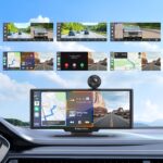 10-дюймова Krüger&matz KM2021 мультимедійна станція Android Auto Apple Carplay з відеореєстратором та камерою заднього виду - Зображення 14