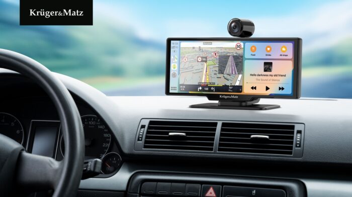 10-дюймова Krüger&matz KM2021 мультимедійна станція Android Auto Apple Carplay з відеореєстратором та камерою заднього виду - Зображення 15