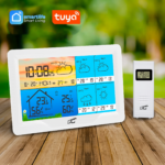Розумна метеостанція з кольоровим дисплеєм TYUA LXSTP08BS Ltc - Зображення 4