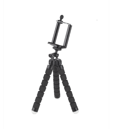 Чорний штатив Krüger&matz KM1366-B для телефону/фотоапарату