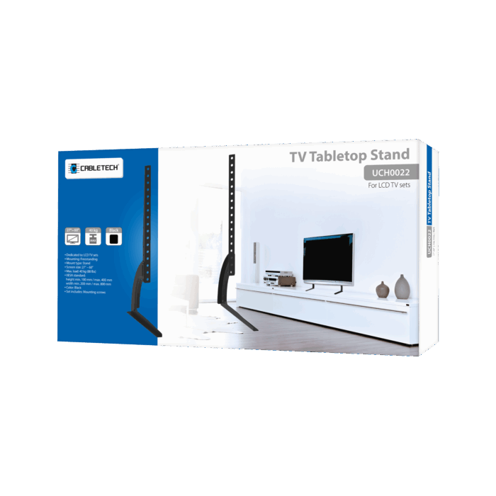 Підставка - Cabletech UCH0022 універсальні ніжки для телевізора 27"-60" - Зображення 6