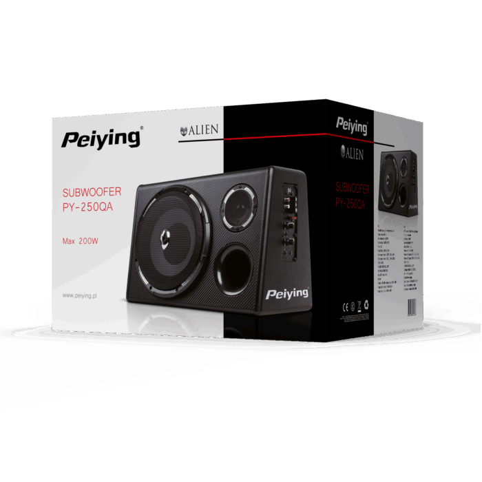 Активний сабвуфер PY250QA Peiying - Зображення 9