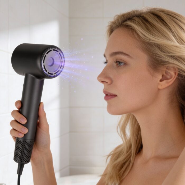 Фен для волосся Teesa TSA0531 PRO DRY 700 чорного кольору - Зображення 10