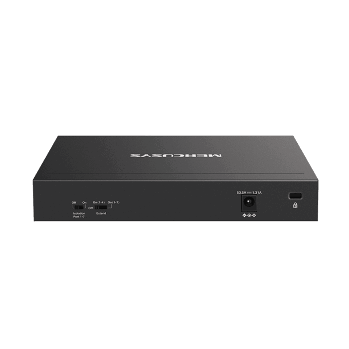 8 портів (7xPoE+)