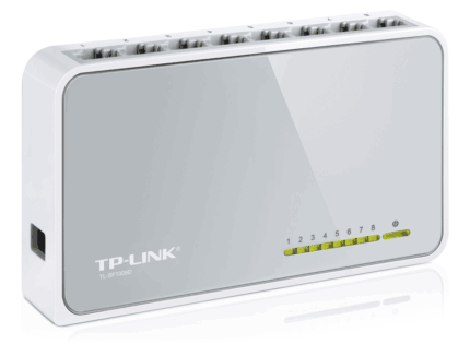Комутатор Tp-link KOM0064 TL-SF1008D 8x RJ-45 10/100 Мбіт/с