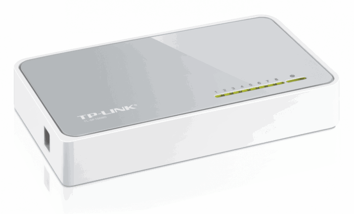 Комутатор Tp-link KOM0064 TL-SF1008D 8x RJ-45 10/100 Мбіт/с - Зображення 2