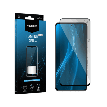 Захисне скло Myscreen MS24 DIAMOND GLASS LITE edge FULL GLUE чорного кольору для Samsung Galaxy S22+/S23+