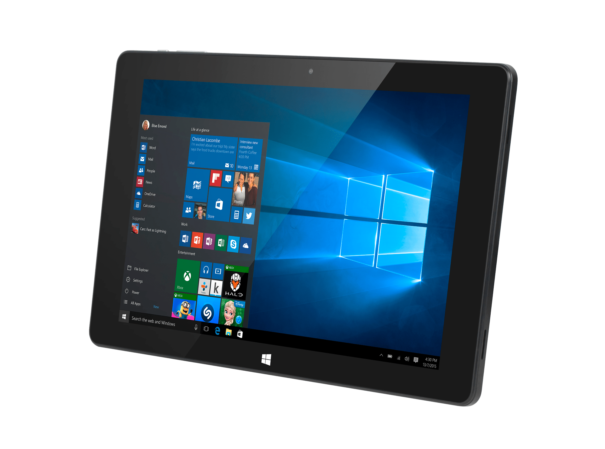 Планшет 2-в-1 Kruger&Matz 10.1" EDGE 1086S - Windows 10 Планшет 2-в-1 Krüger&matz KM1086S 10.1" EDGE 1086S - Windows 10