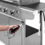 Газовий гриль Teesa TSA0095HQ BBQ 3001 Master - 3 конфорки - місце для балона - Зображення 9