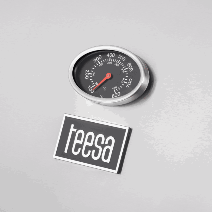Газовий гриль Teesa TSA0095HQ BBQ 3001 Master - 3 конфорки - місце для балона - Зображення 8