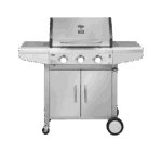 Газовий гриль Teesa TSA0095HQ BBQ 3001 Master - 3 конфорки - місце для балона - Зображення 2