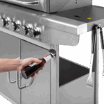 Газовий гриль Teesa TSA0096HQ BBQ 5001 Master - 5 конфорок - місце для балона - Зображення 9