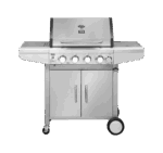Газовий гриль Teesa TSA0096HQ BBQ 5001 Master - 5 конфорок - місце для балона - Зображення 2