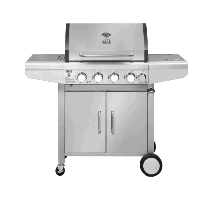 Газовий гриль Teesa TSA0096HQ BBQ 5001 Master - 5 конфорок - місце для балона - Зображення 2