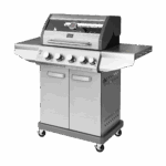 Газовий гриль Teesa TSA0151 BBQ 5005 MASTER - 5 конфорок - місце для балона