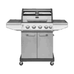 Газовий гриль Teesa TSA0151 BBQ 5005 MASTER - 5 конфорок - місце для балона - Зображення 2