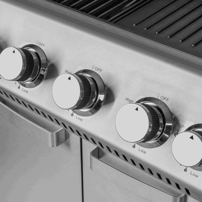 Газовий гриль Teesa TSA0151 BBQ 5005 MASTER - 5 конфорок - місце для балона - Зображення 6