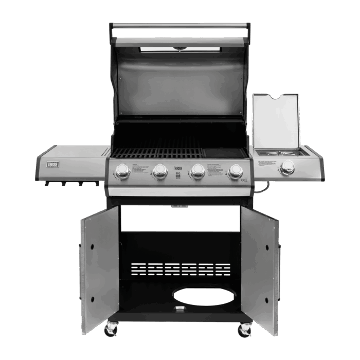 Газовий гриль Teesa TSA0250 BBQ 5006 MASTER - 5 конфорок - місце для балона - Зображення 3