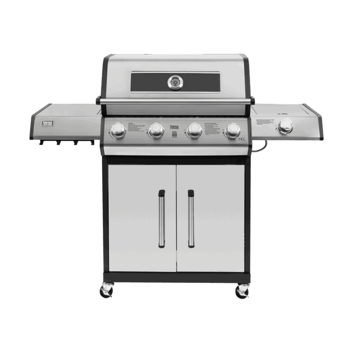 Газовий гриль Teesa TSA0250 BBQ 5006 MASTER - 5 конфорок - місце для балона - Зображення 2