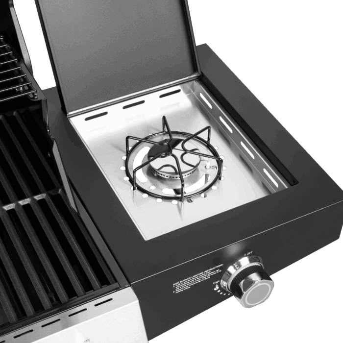 Газовий гриль Teesa TSA0251 BBQ 5007 MASTER - 5 конфорок - місце для балона - Зображення 5