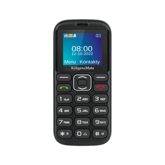 GSM-телефон Krüger&matz KM0922 Kruger&Matz Simple 922 4G для людей похилого віку - Зображення 3
