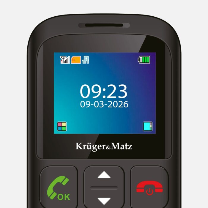 GSM-телефон Krüger&matz KM0923-2G Simple 923 для людей похилого віку - Зображення 7