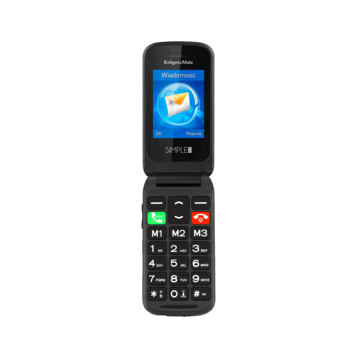 GSM-телефон Krüger&matz KM0930.1 Simple 930 для людей похилого віку - Зображення 2