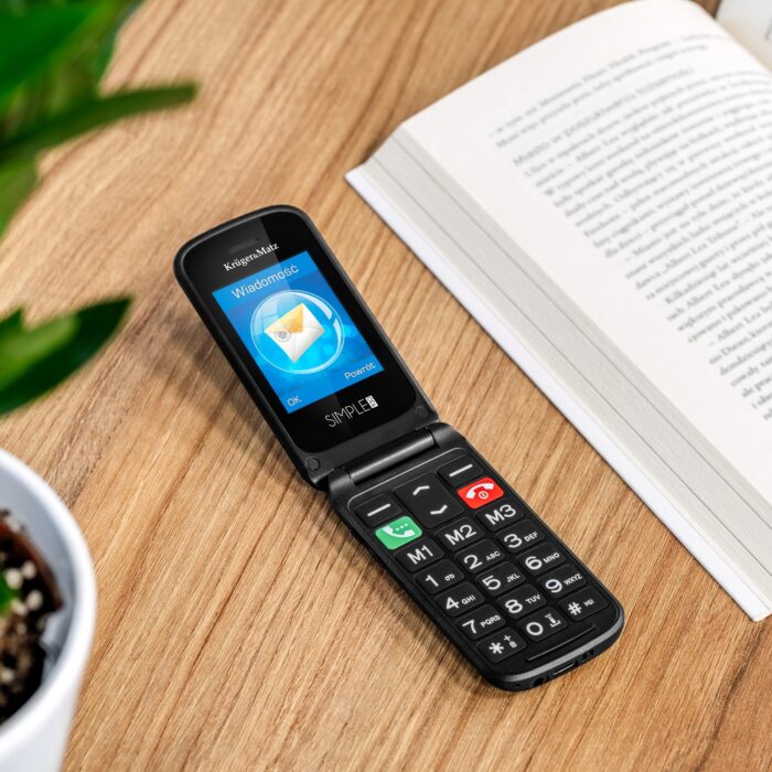 GSM-телефон Krüger&matz KM0930.1 Simple 930 для людей похилого віку - Зображення 9
