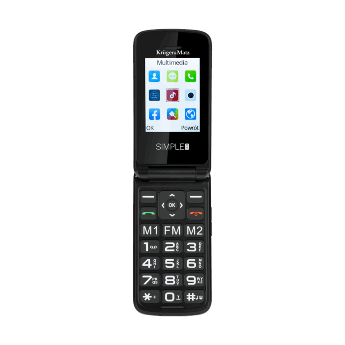 GSM-телефон Krüger&matz KM0931 Simple 931 4G для людей похилого віку - Зображення 2