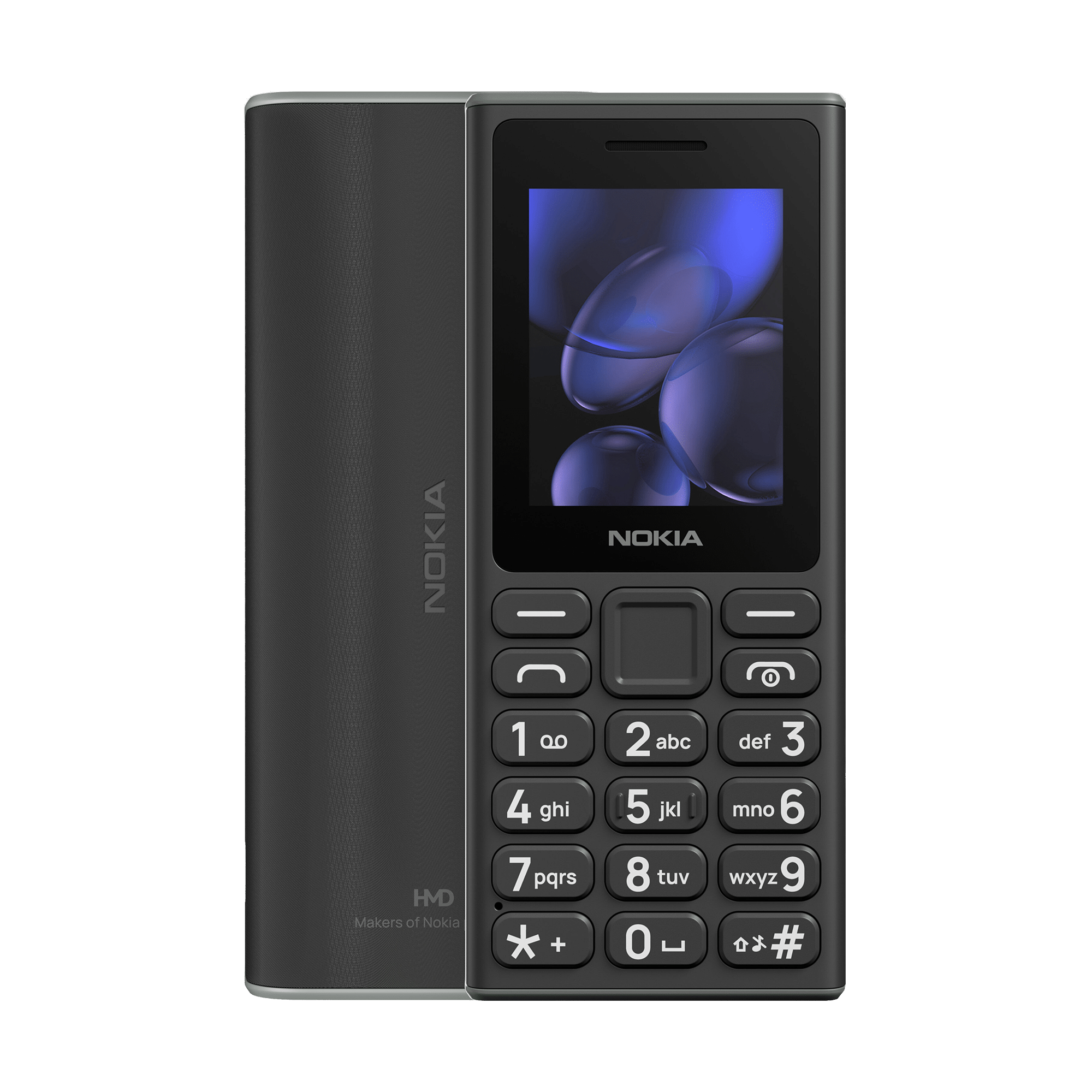 GSM-телефон Nokia 105 2024 чорного кольору GSM-телефон Nokia TEL-NOK105V4 105 2024 чорного кольору