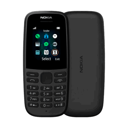 GSM-телефон Nokia TEL-NOK105.1 105 чорного кольору