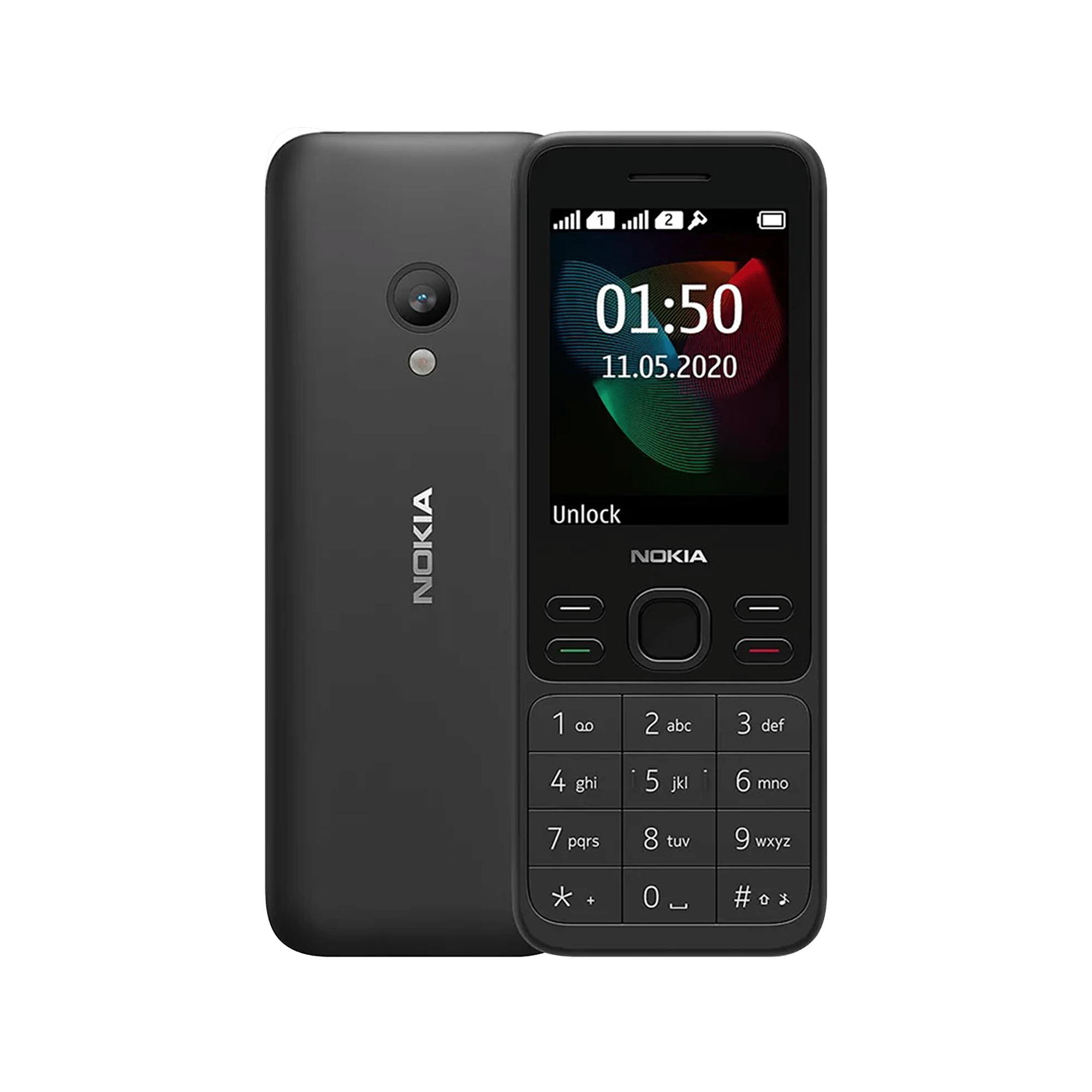GSM-телефон Nokia 150 чорного кольору GSM-телефон Nokia TEL-NOK150V2 150 чорного кольору