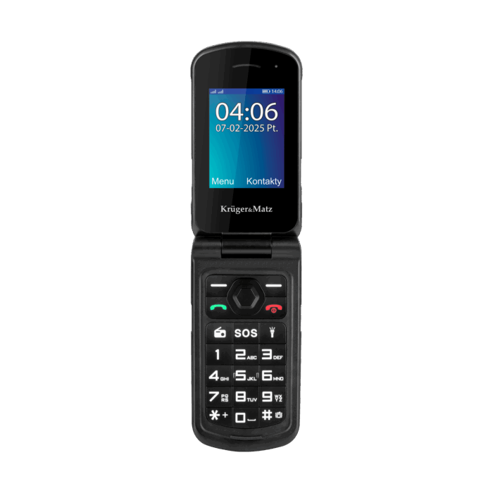 Телефон Krüger&matz KM0466 IRON 5 Flip 4G - Зображення 2