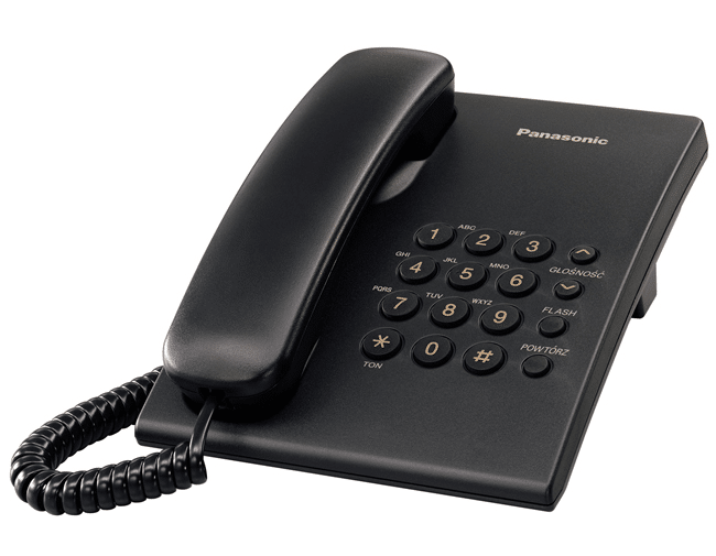 Телефон Panasonic KX-TS500PDB Телефон Panasonic TEL-KX-TS500PDB KX-TS500PDB
