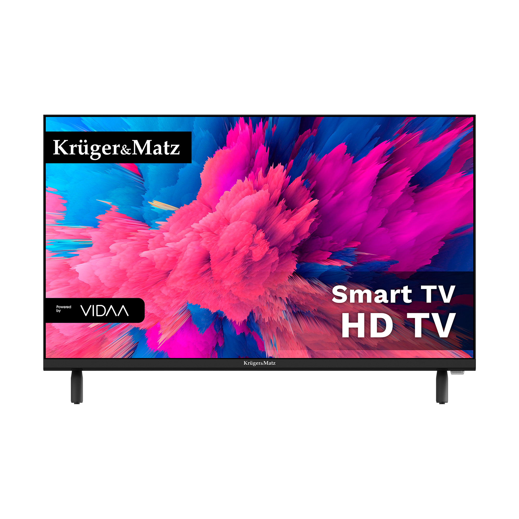 24-дюймовий розумний телевізор Kruger&Matz VIDAA DVB-T2 24-дюймовий Krüger&matz KM0224-V3 розумний телевізор VIDAA DVB-T2