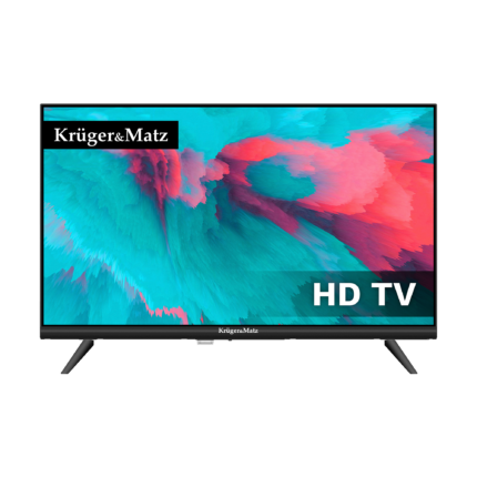 Телевізор Kruger&Matz 24" HD DVB-T2 KM0224-T5 H.265 HEVC 230/12V