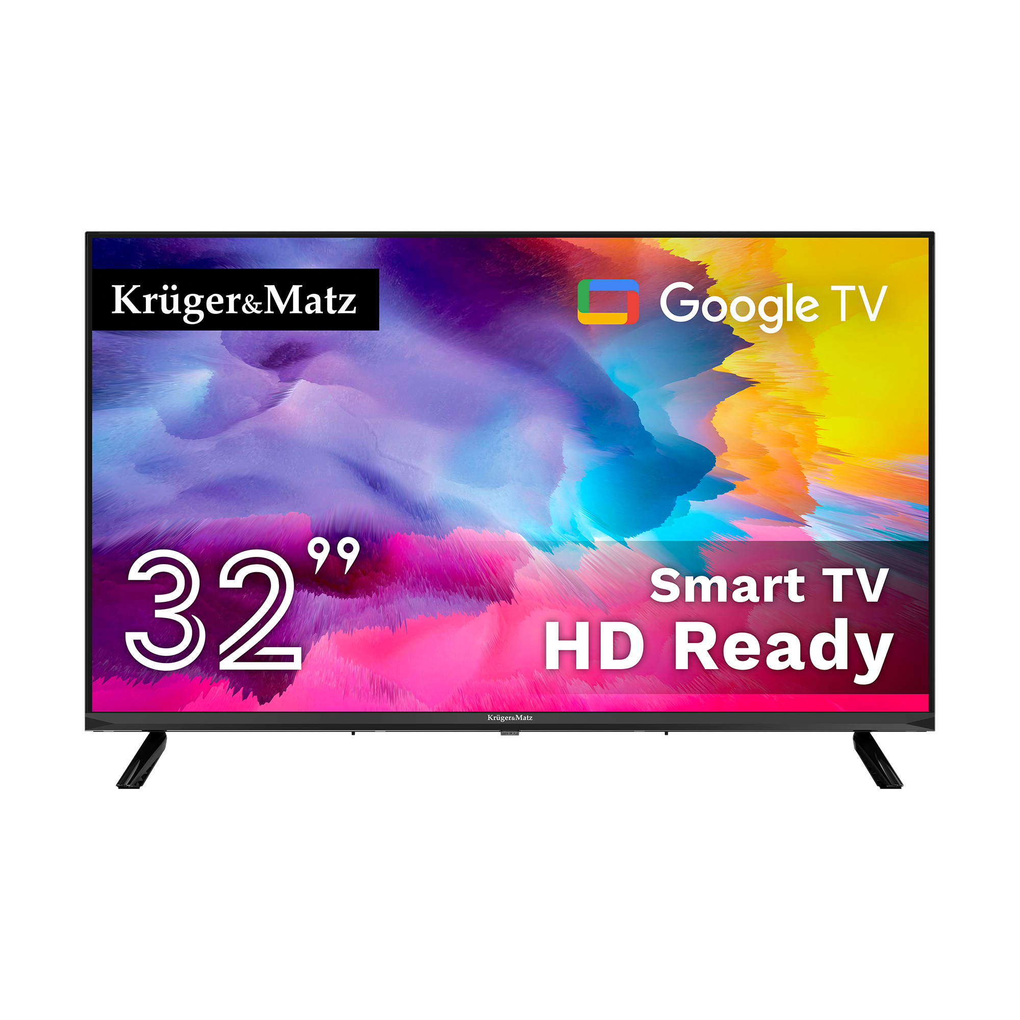 Телевізор Kruger&Matz 32" HD Google TV 5.0 Телевізор Kruger&Matz KM0232HD-G 32" HD Google TV 5.0