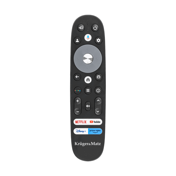 32-дюймовий Kruger&Matz KM0232-SA HD телевізор з підтримкою Google TV, DVB-T2/S2/T/C, H.265, HEVC - Зображення 7