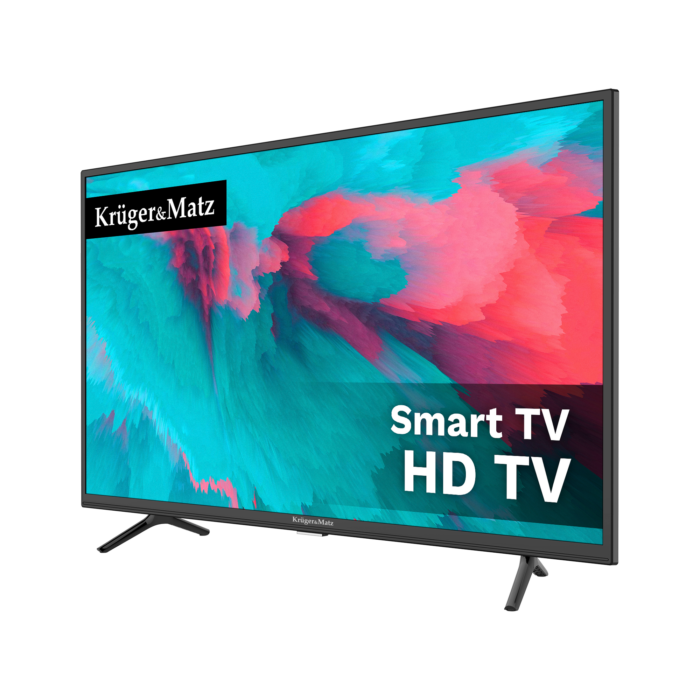 32-дюймовий Krüger&matz KM0232-S5 HD телевізор з підтримкою DVB-T2/S2 та H.265 HEVC - Зображення 2