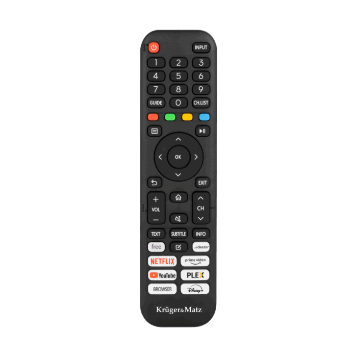 32-дюймовий Krüger&matz KM0232-V3 HD телевізор з підтримкою DVB-T2/S2 та H.265 Hevc - Зображення 7
