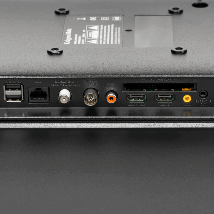 32-дюймовий Krüger&matz KM0232-S5 HD телевізор з підтримкою DVB-T2/S2 та H.265 HEVC - Зображення 5