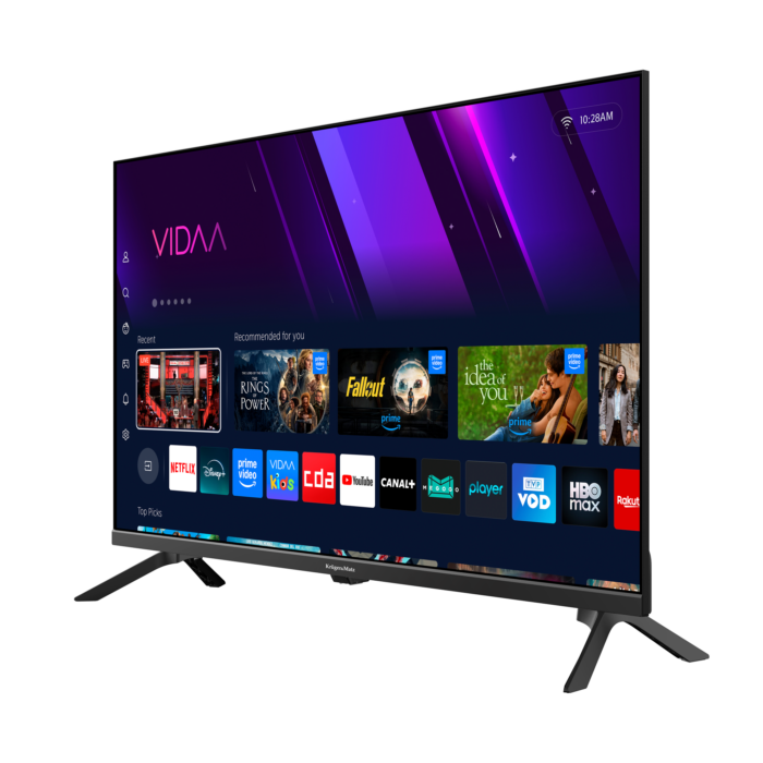 32-дюймовий Krüger&matz KM0232-V3 HD телевізор з підтримкою DVB-T2/S2 та H.265 Hevc - Зображення 2