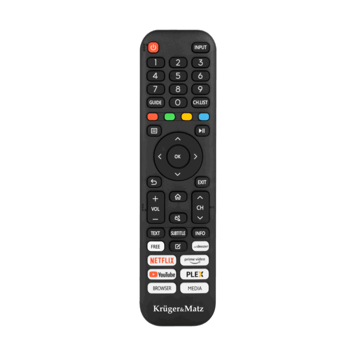 32-дюймовий Krüger&matz KM0232HD-V2 HD телевізор з підтримкою DVB-T2/S2 та H.265 Hevc - Зображення 7
