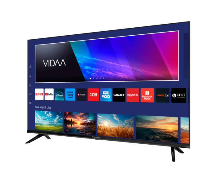 Телевізор 40" FHD Smart DVB-T2/S2 Krüger&matz KM0240FHD-V2 H.265 Hevc - Зображення 2