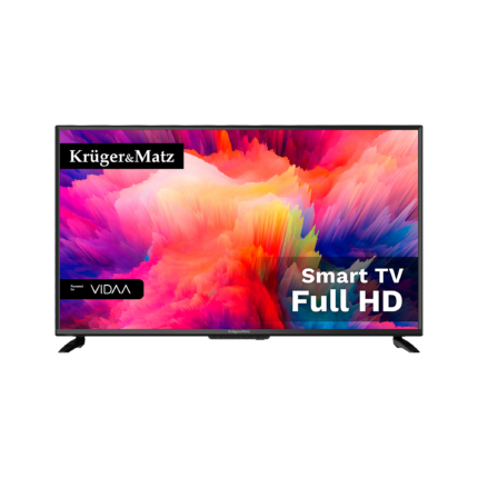 Телевізор 40" FHD Smart DVB-T2/S2 Krüger&matz KM0240FHD-V H.265 Hevc