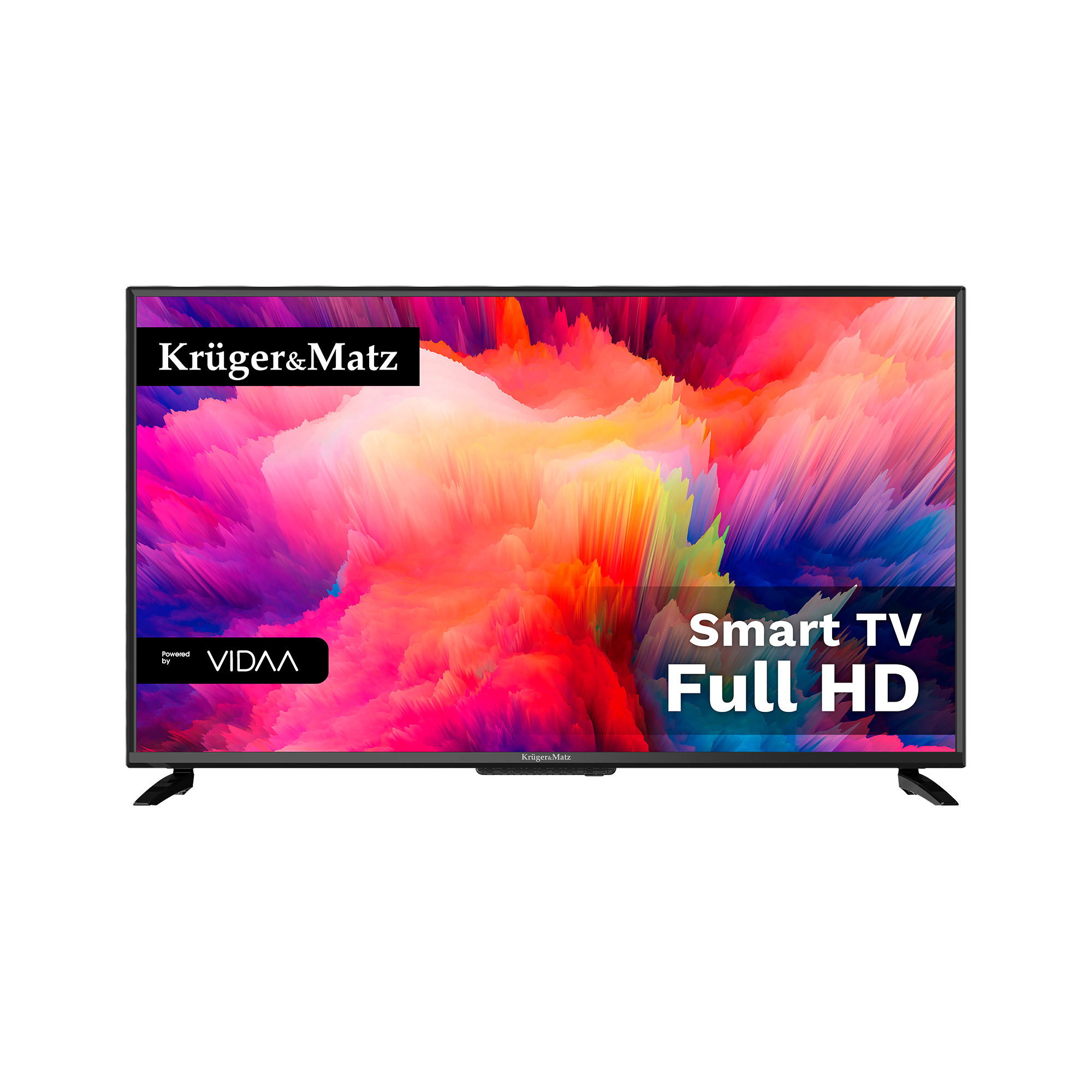 Телевізор Kruger&Matz 40" FHD Smart DVB-T2/S2 H.265 Hevc Телевізор 40" FHD Smart DVB-T2/S2 Krüger&matz KM0240FHD-V H.265 Hevc
