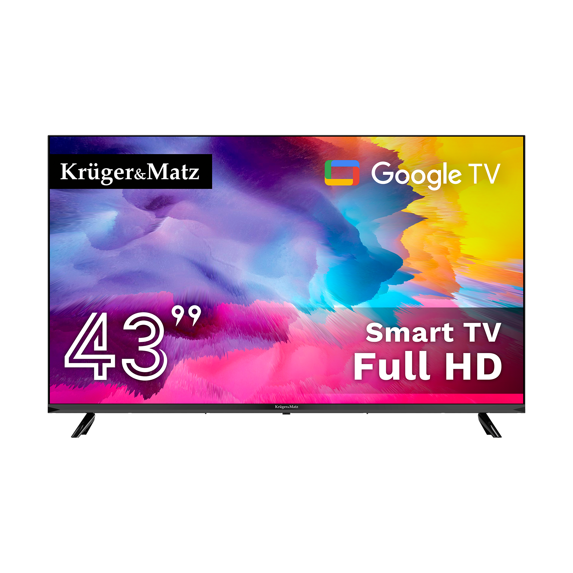 Телевізор Kruger&Matz 43" FHD з підтримкою Google TV Телевізор 43" FHD з підтримкою Google TV